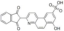 CAS#: 60077-42-1, 3-(2,3-Dihydro-1,3-Dioxo-1H-Inden-2-Yl)-7-Hydroxybenzo[f]Quinoline-9-Sulphonic Acid