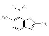 CAS#: 60090-57-5, 2-Methyl-7-Nitro-6-Benzothiazolamine