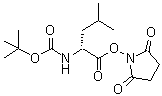 CAS#: 60111-76-4, 2,5-Dioxo-1-Pyrrolidinyl N-{[(2-Methyl-2-Propanyl)Oxy]Carbonyl}-D-Leucinate