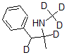 CAS#: 60124-88-1, alpha-Methyl-N-(Methyl-D3)-Benzeneethan-alpha,beta-D2-Amine