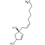 CAS 登录号：601488-26-0， (1R)-1-[(2Z)-2-辛烯-1-基]-4-环戊烯-1,3-二醇