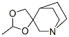 CAS 登录号：60171-86-0， 2-甲基螺-(1,3-二氧戊环-4,3')奎宁环