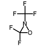 CAS 登录号：60247-20-3， 3,3-二氟-2-(三氟甲基)氧杂吖丙啶
