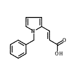 CAS#: 60290-03-1, (2E)-3-(1-Benzyl-1H-Pyrrol-2-Yl)Acrylic Acid