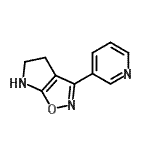 CAS#: 603067-17-0, 3-(3-Pyridinyl)-5,6-dihydro-4H-pyrrolo[3,2-d][1,2]oxazole