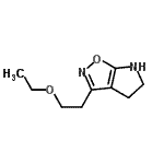 CAS#: 603067-44-3, 3-(2-Ethoxyethyl)-5,6-dihydro-4H-pyrrolo[3,2-d][1,2]oxazole