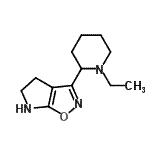 CAS#: 603068-02-6, 3-(1-Ethyl-2-piperidinyl)-5,6-dihydro-4H-pyrrolo[3,2-d][1,2]oxazole
