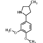 CAS#: 603068-43-5, 2-(3,4-Dimethoxyphenyl)-4-methylpyrrolidine