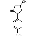 CAS 登录号：603068-49-1， 4-甲基-2-(4-甲基苯基)吡咯烷