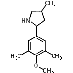 CAS 登录号：603068-63-9， 2-(4-甲氧基-3,5-二甲基苯基)-4-甲基吡咯烷