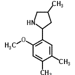 CAS 登录号：603068-64-0， 2-(2-甲氧基-4,5-二甲基苯基)-4-甲基吡咯烷