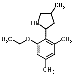 CAS 登录号：603068-99-1， 2-(2-乙氧基-4,6-二甲基苯基)-4-甲基吡咯烷