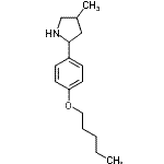 CAS 登录号：603089-64-1， 4-甲基-2-[4-(戊氧基)苯基]吡咯烷