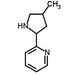 CAS#: 603089-88-9, 2-(4-Methyl-2-pyrrolidinyl)pyridine