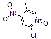 CAS 登录号：60323-96-8， 2-氯-5-甲基-4-硝基-吡啶 1-氧化物