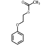 CAS 登录号：60359-72-0， S-(2-苯氧基乙基)硫代乙酸酯