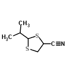 CAS#: 60361-68-4, 2-Isopropyl-1,3-Dithiolane-4-Carbonitrile