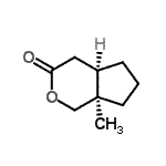 CAS#: 603944-63-4, (4aR,7aR)-7a-Methylhexahydrocyclopenta[c]pyran-3(1H)-one