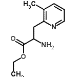 CAS 登录号：603945-39-7， 乙基3-(3-甲基-2-吡啶基)丙氨酸酯