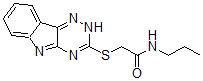 CAS#: 603945-95-5, N-Propyl-2-(2H-1,2,4-Triazino[5,6-b]Indol-3-Ylthio)-Acetamide