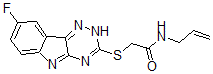 CAS#: 603947-91-7, 2-[(8-Fluoro-2H-1,2,4-Triazino[5,6-b]Indol-3-Yl)Thio]-N-Allyl-Acetamide