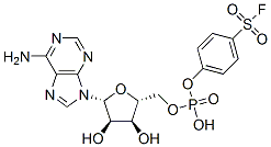 CAS 登录号：60397-89-9， 腺苷-5'-(4-氟磺酰基苯基磷酸酯)