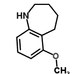 CAS#: 604004-23-1, 6-Methoxy-2,3,4,5-tetrahydro-1H-1-benzazepine