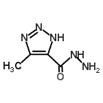 CAS 登录号：60419-71-8， 4-甲基-1H-1,2,3-三唑-5-甲酰肼