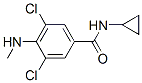 CAS#: 60439-52-3, 3,5-Dichloro-N-cyclopropyl-4-(methylamino)benzamide