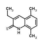 CAS#: 604754-90-7, 3-Ethyl-5,8-dimethyl-2(1H)-quinolinethione