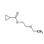 CAS#: 604791-00-6, 2-Ethoxyethyl cyclopropanecarboxylate