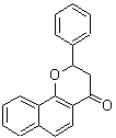 CAS 登录号：6051-86-1， 2-苯基-2,3-二氢-4H-苯并[h]苯并吡喃-4-酮