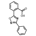CAS#: 60510-51-2, 2-(3-Phenyl-1,2,4-Oxadiazol-5-Yl)Benzoic Acid