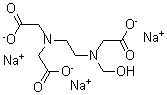 CAS#: 60520-46-9, N-[2-[Bis(Carboxymethyl)Amino]Ethyl]-N-(Hydroxymethyl)-Glycine Sodium Salt