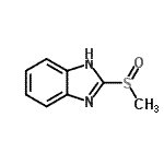 CAS#: 60525-14-6, 2-(Methylsulfinyl)-1H-Benzimidazole