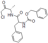 CAS#: 60525-17-9, Benzyl N-[1-[[(2S)-4-chloro-3-oxobutan-2-yl]amino]-1-oxo-3-phenylpropan-2-yl]carbamate