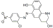 CAS 登录号：6054-53-1， 6-[(2-氯-4-硝基苯基)偶氮]-1,2,3,4-四氢苯并[h]喹啉-3,7-二醇