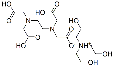 CAS#: 60544-70-9, Tris(2-Hydroxyethyl)Ammonium Trihydrogen Ethylenediaminetetraacetate