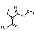 CAS#: 60546-75-0, 1-[2-(Methylsulfanyl)-4,5-Dihydro-1H-Imidazol-1-Yl]Ethanone