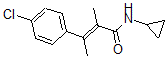 CAS#: 60548-28-9, 4-Chloro-N-Cyclopropyl-alpha,beta-Dimethylcinnamamide