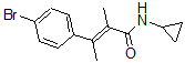 CAS#: 60548-29-0, 4-Bromo-N-Cyclopropyl-alpha,beta-Dimethylcinnamamide