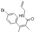 CAS 登录号:60548-50-7, (Z)-N-烯丙基-4-溴-alpha,beta-二甲基肉桂酰胺
