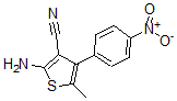 CAS 登录号：605661-11-8， 2-氨基-5-甲基-4-(4-硝基苯基)-3-噻吩甲腈