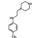 CAS#: 605666-91-9, 4-Methyl-N-[2-(1-piperazinyl)ethyl]aniline