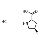 CAS#: 60604-36-6, (4R)-4-Fluoro-L-Proline Hydrochloride (1:1)