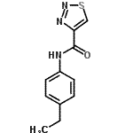 CAS#: 606091-90-1, N-(4-Ethylphenyl)-1,2,3-thiadiazole-4-carboxamide