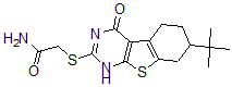 CAS 登录号：606107-27-1， 2-[[7-(叔丁基)-1,4,5,6,7,8-六氢-4-氧代[1]苯并噻吩并[2,3-d]嘧啶-2-基]硫代]-乙酰胺