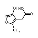 CAS#: 60636-61-5, (5-Methyl-3-Oxo-2,3-Dihydro-1,2-Oxazol-4-Yl)Acetic Acid