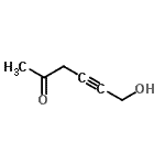 CAS#: 606488-38-4, 6-Hydroxy-4-hexyn-2-one