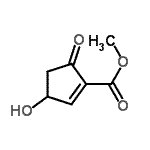 CAS#: 606489-69-4, Methyl 3-hydroxy-5-oxo-1-cyclopentene-1-carboxylate